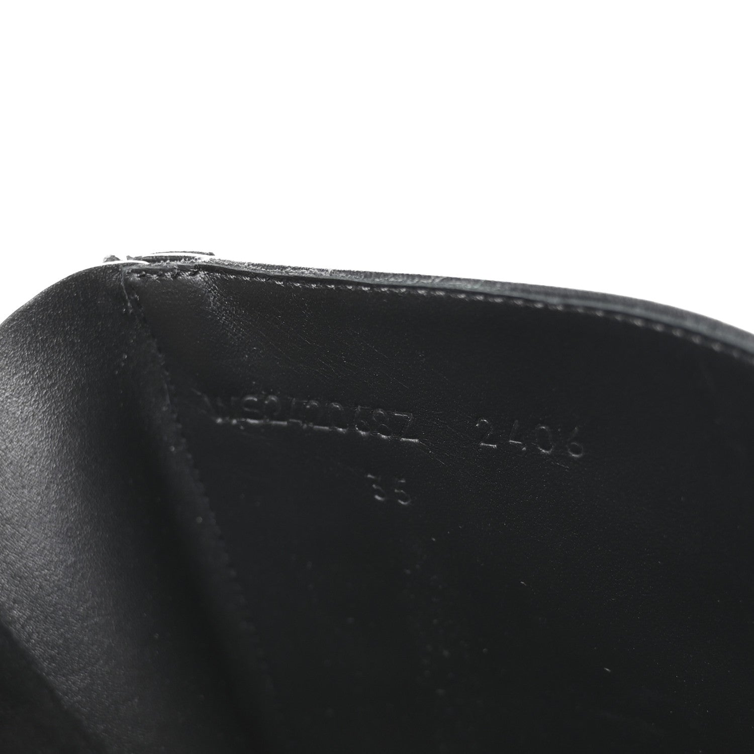 Hermes Calfskin Jaime Boots 35 Black 8 of 9