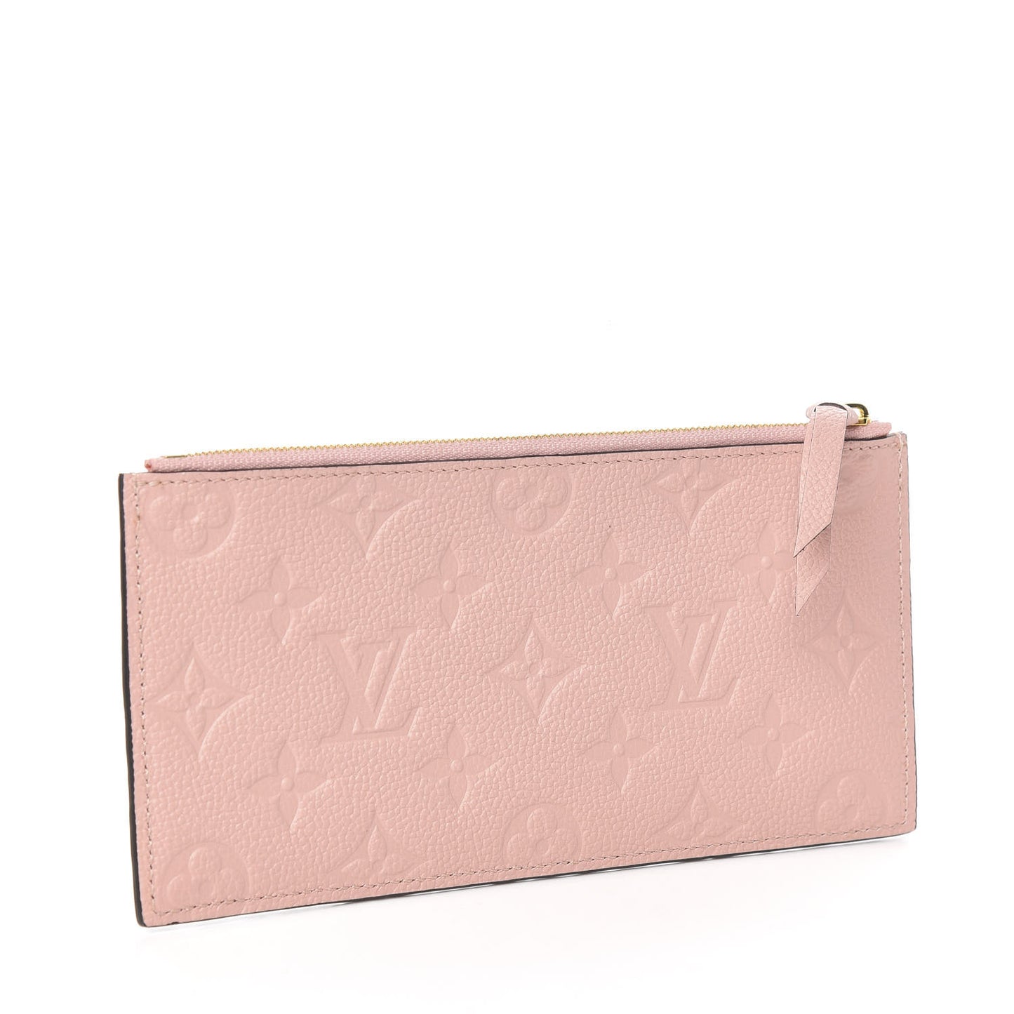 Empreinte Felicie Chain Wallet Zippered Insert Rose Poudre