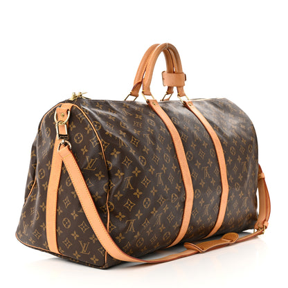 Louis Vuitton Monogram Keepall Bandouliere 55 2 of 12