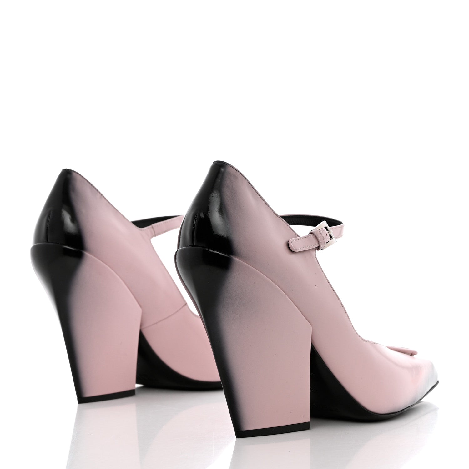 Prada Spazzolato Modellerie Mary Jane 95mm Pumps 39.5 Alabastro 4 of 13