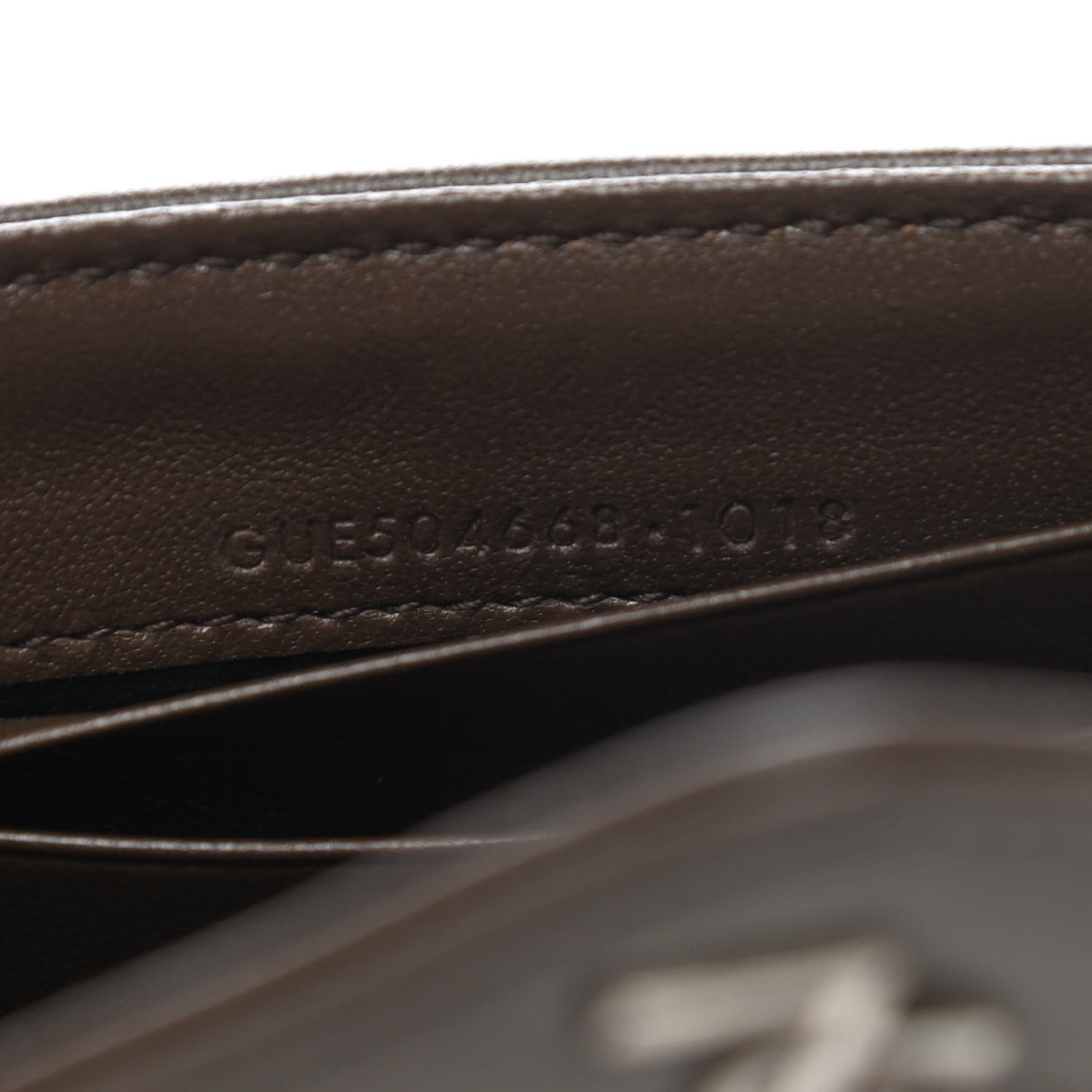 Lambskin Y Quilted Monogram Small Loulou Envelope Wallet Faggio