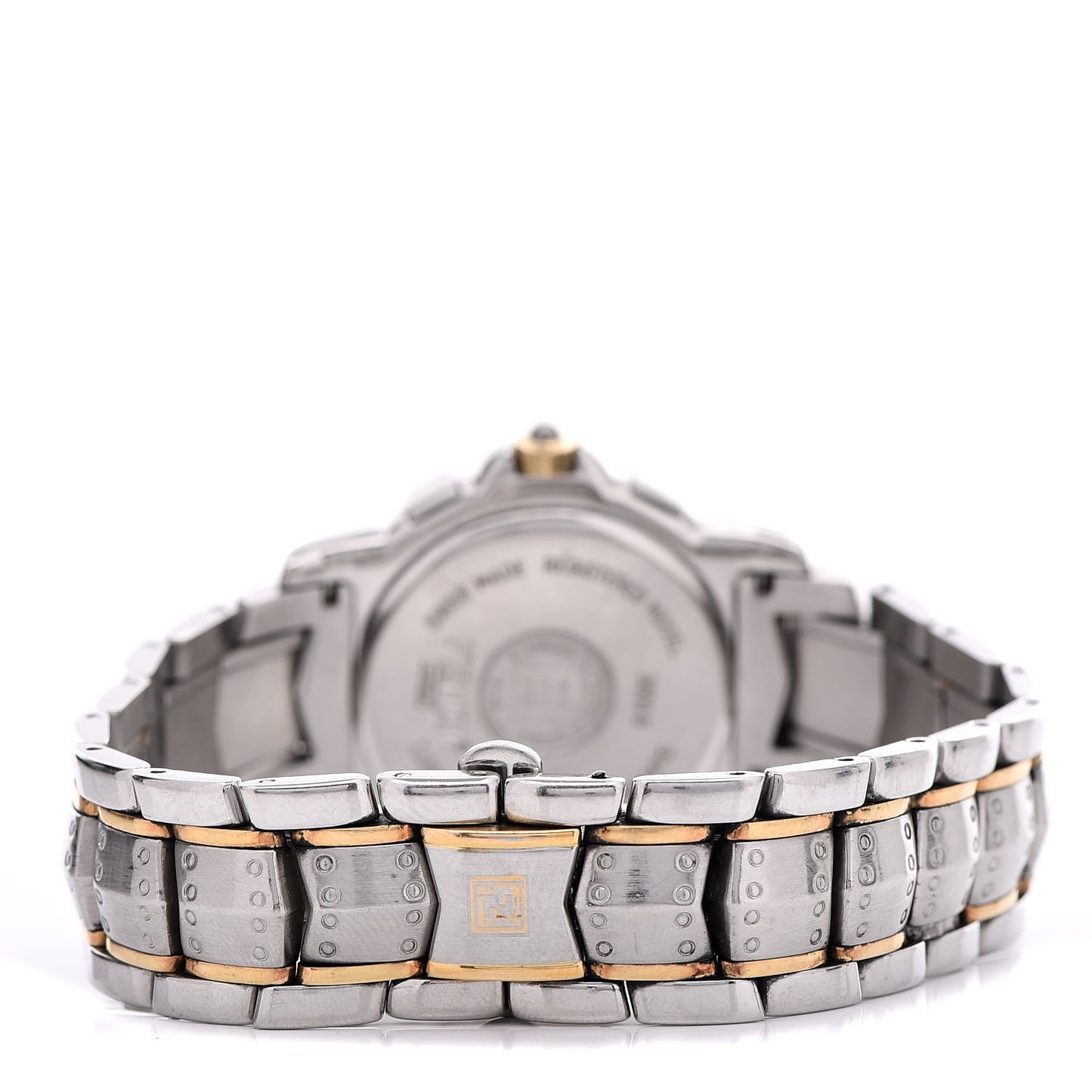 Stainless Steel 18K Yellow Gold 35mm Quartz Watch