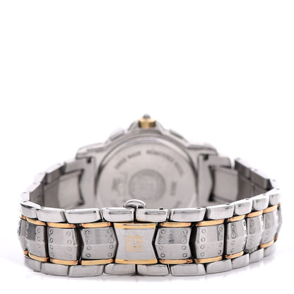 Fendi Stainless Steel 18K Yellow Gold 35mm Quartz Watch 4 of 6
