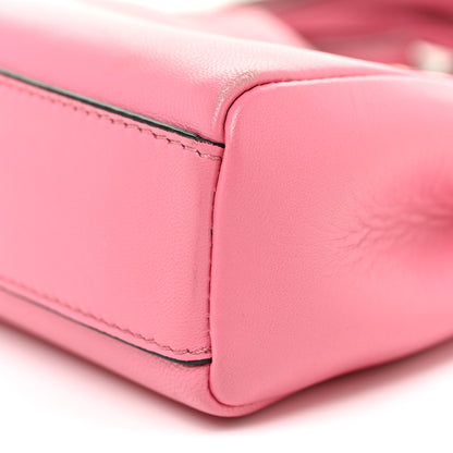 Fendi Shiny Nappa Micro Peekaboo Iconic Satchel Rosa Fluo 18 of 30