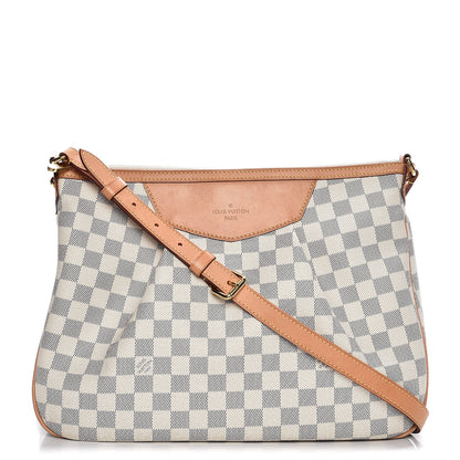 Louis Vuitton Damier Azur Siracusa MM 1 of 13