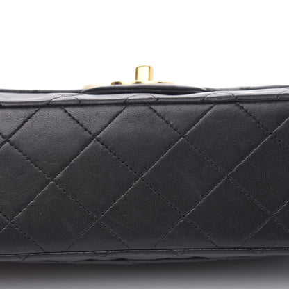 Chanel Lambskin Quilted Small Double Flap Black 14 of 16
