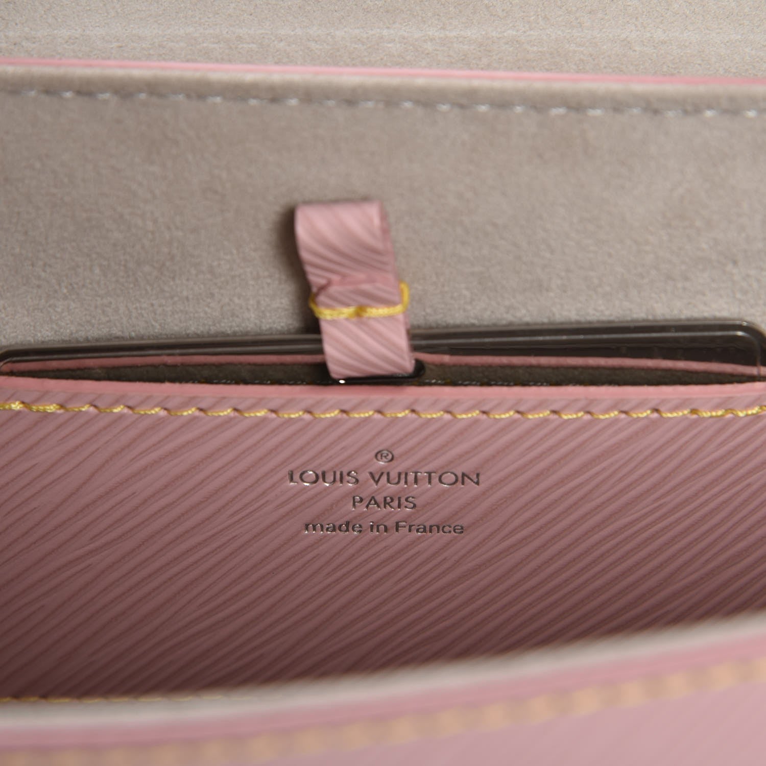 Louis Vuitton Epi Twist Shoulder Bag MM Rose Ballerine 6 of 10