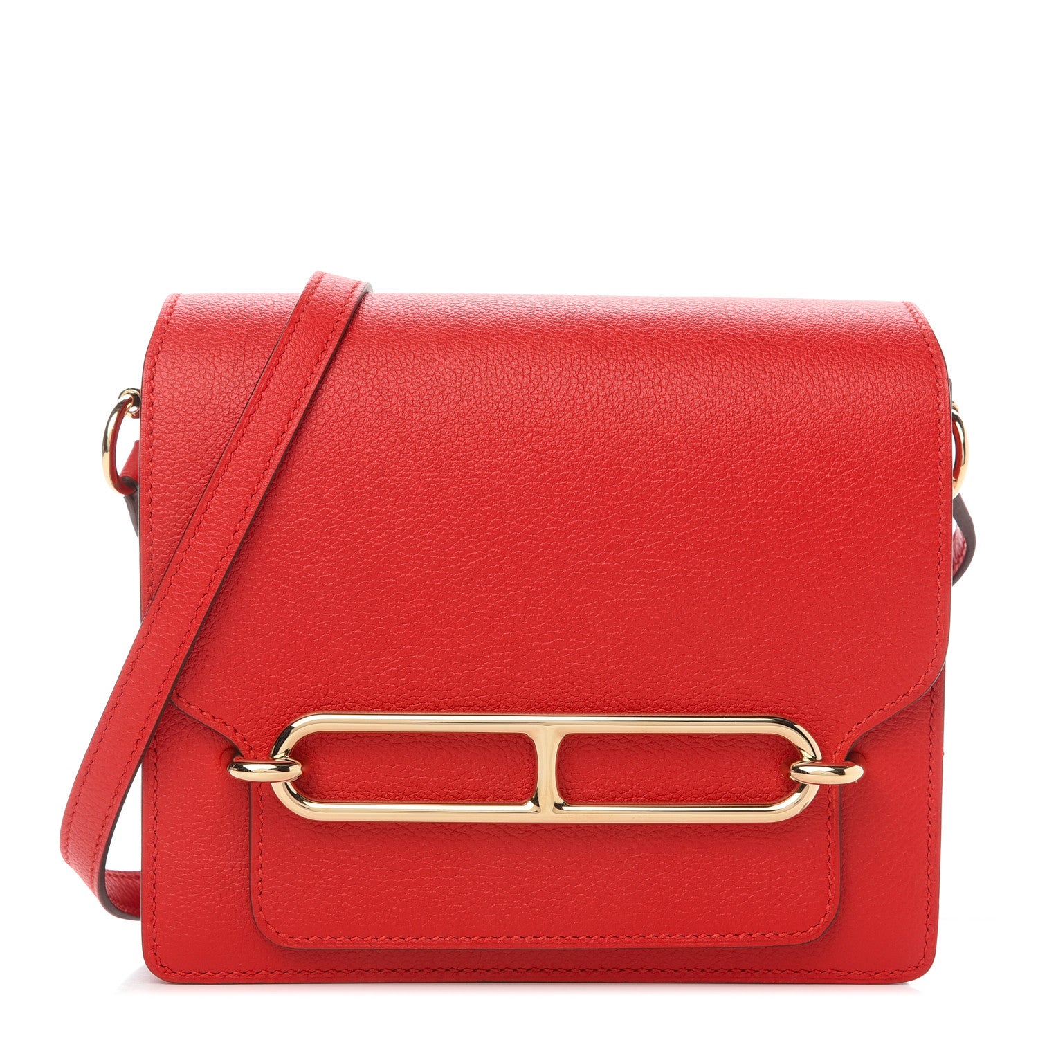 Hermes Evercolor Mini Sac Roulis Rouge De Coeur 1 of 8