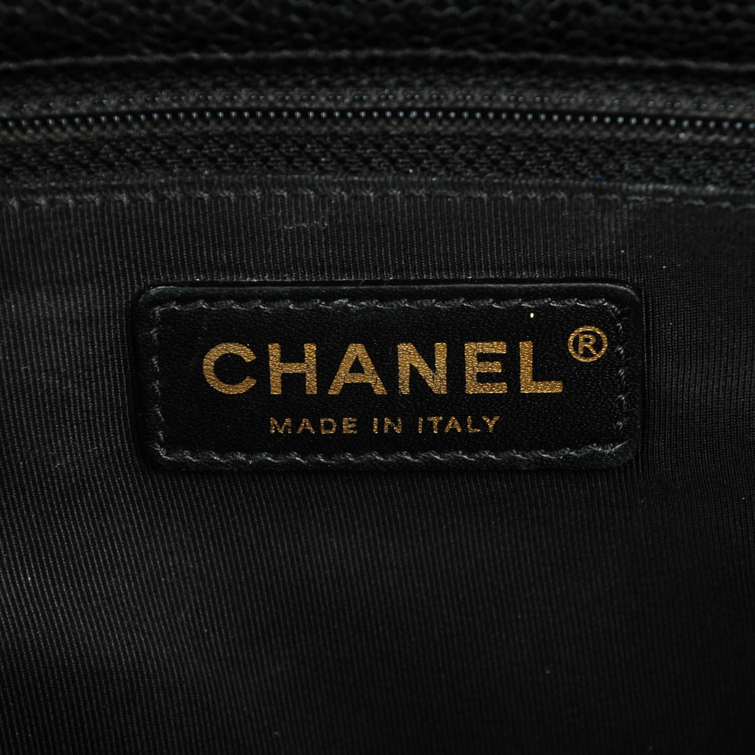 Chanel Caviar Quilted Grand Shopping Tote GST Black 6 of 8