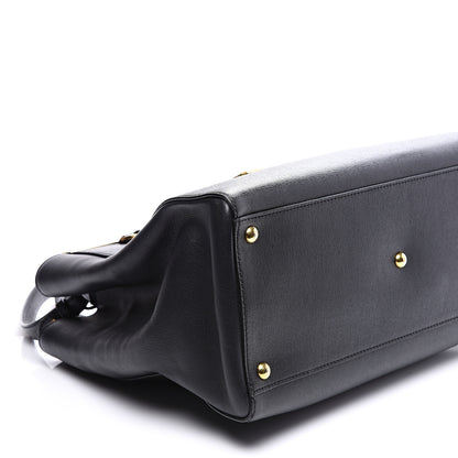Fendi Vitello Elite Regular 2Jours Tote Black 8 of 11