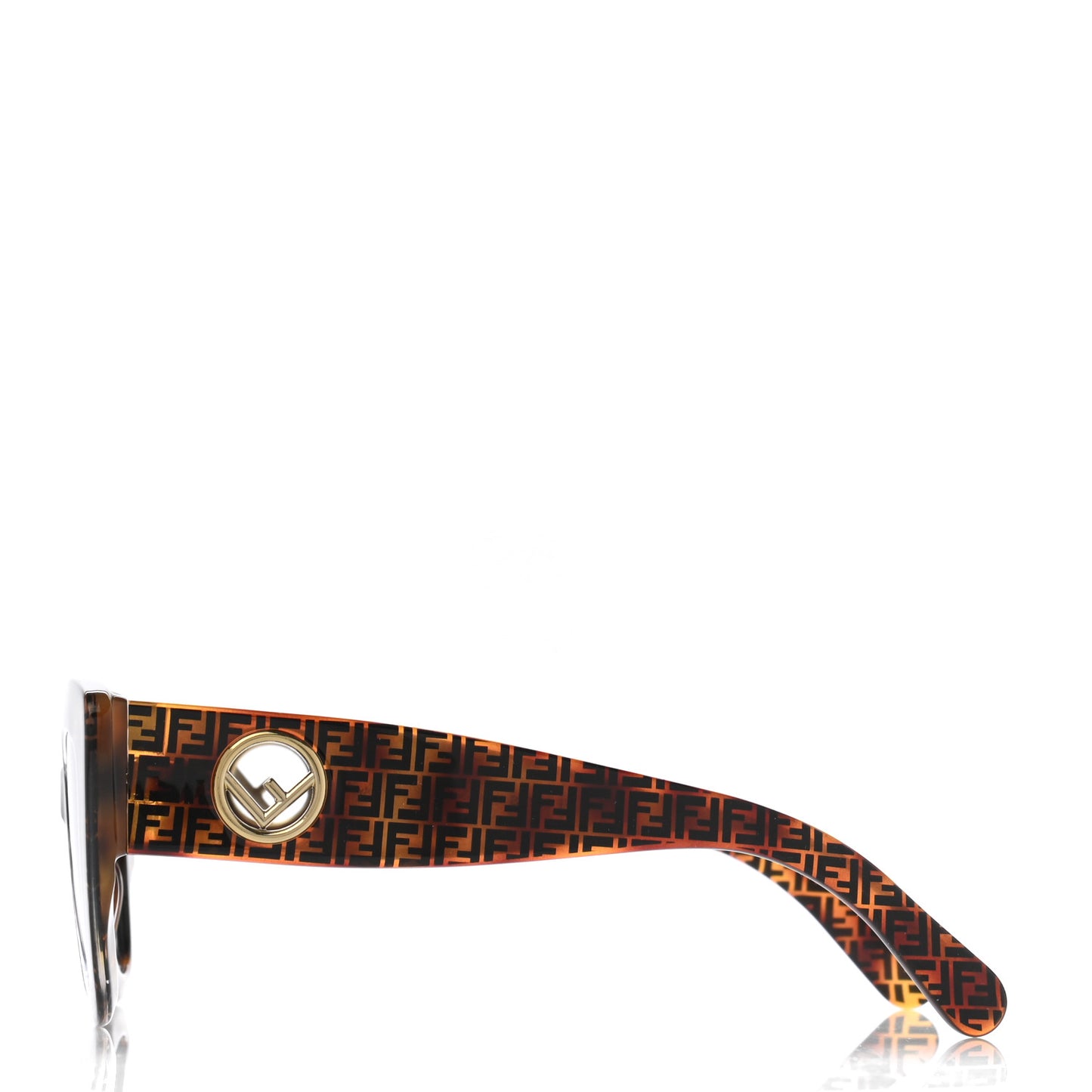 Acetate F is Fendi FF 51mm Cat Eye Sunglasses 0327/S Tortoise Camouflage