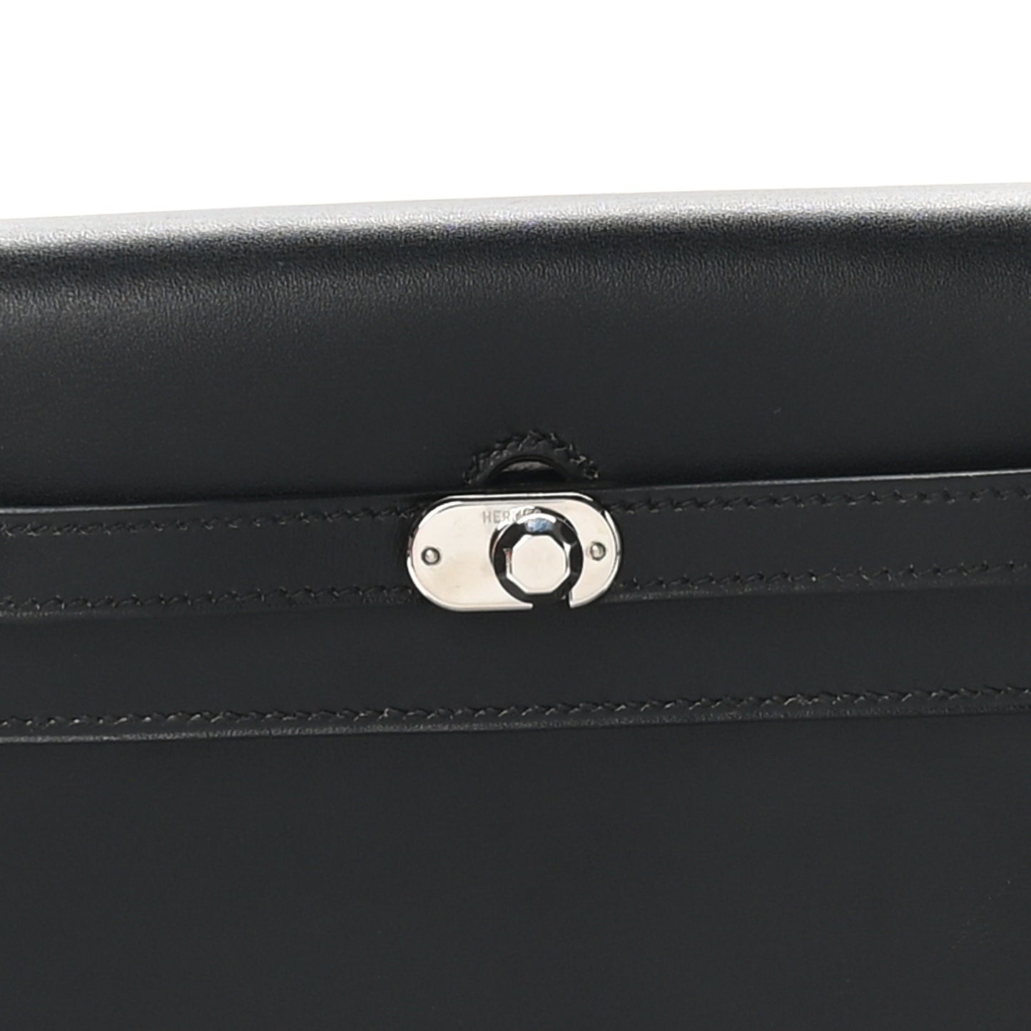 Box Kelly Crutch Clutch Black