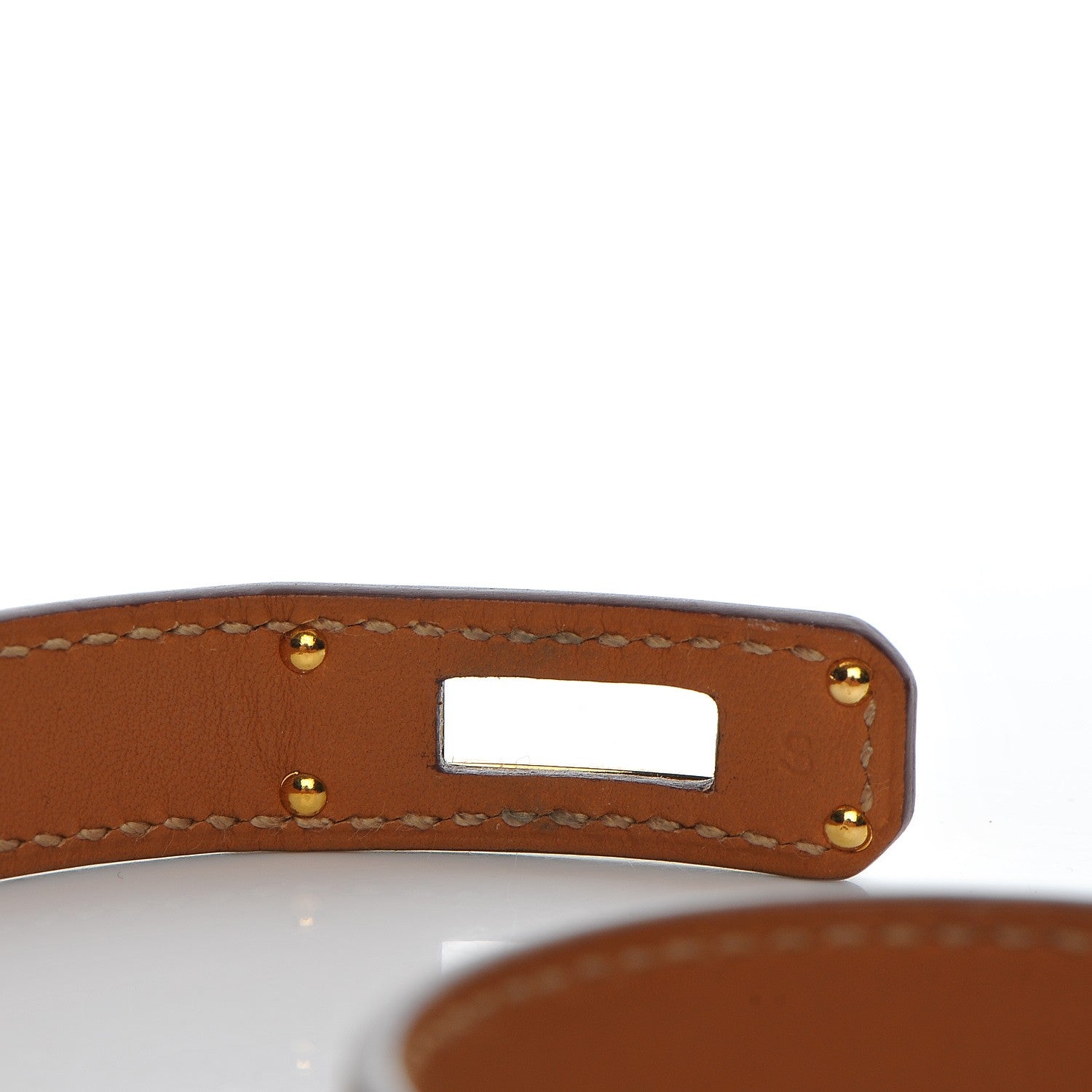 Hermes Swift Kelly Double Tour Bracelet S Gold 4 of 7