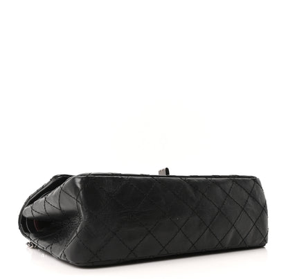 Chanel Aged Calfskin Quilted 2.55 Reissue 225 Flap Black 4 of 10
