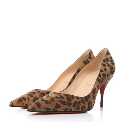 Christian Louboutin Veau Velours Clare 80 Pumps 36 Caramel 3 of 10