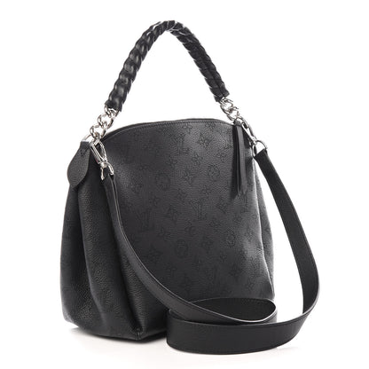 Louis Vuitton Mahina Babylone Chain BB Black 2 of 10