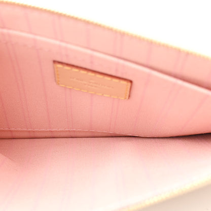 Louis Vuitton Damier Azur Neo Neverfull MM Rose Ballerine 7 of 11