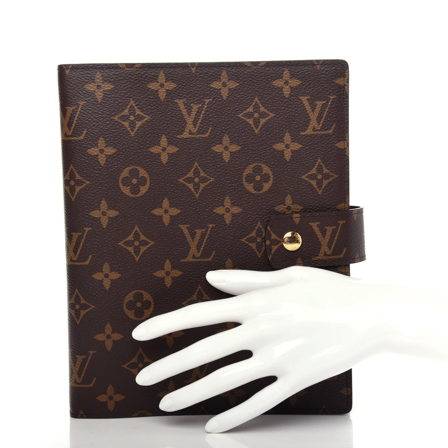 Monogram Large Ring Agenda Cover