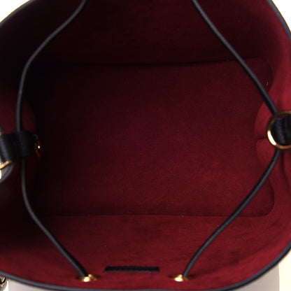 Louis Vuitton Empreinte Monogram Giant Neonoe MM Black Beige 5 of 12