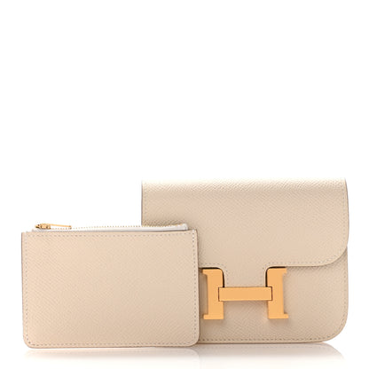 Hermes Epsom Constance Slim Wallet Craie 3 of 8