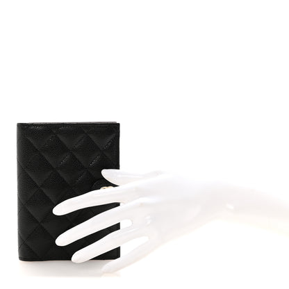 Chanel Caviar Quilted Passport Holder Black 2 of 7