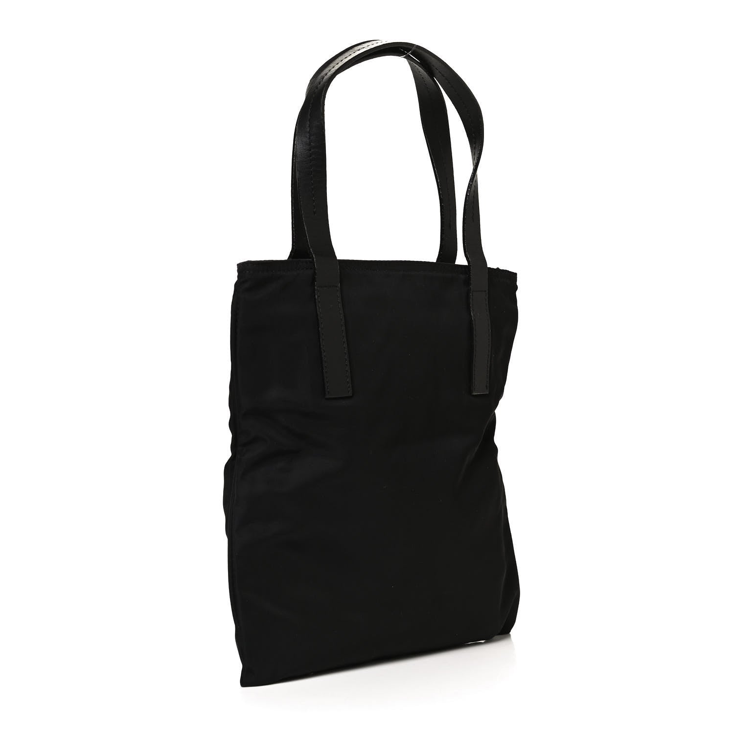 Prada Tessuto Nylon Vela Shopping Tote Black 3 of 10