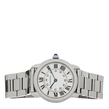 Cartier Stainless Steel 29mm Ronde Solo Quartz Watch 2 of 5