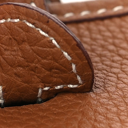 Hermes Taurillon Clemence Evelyne TPM Gold 7 of 9