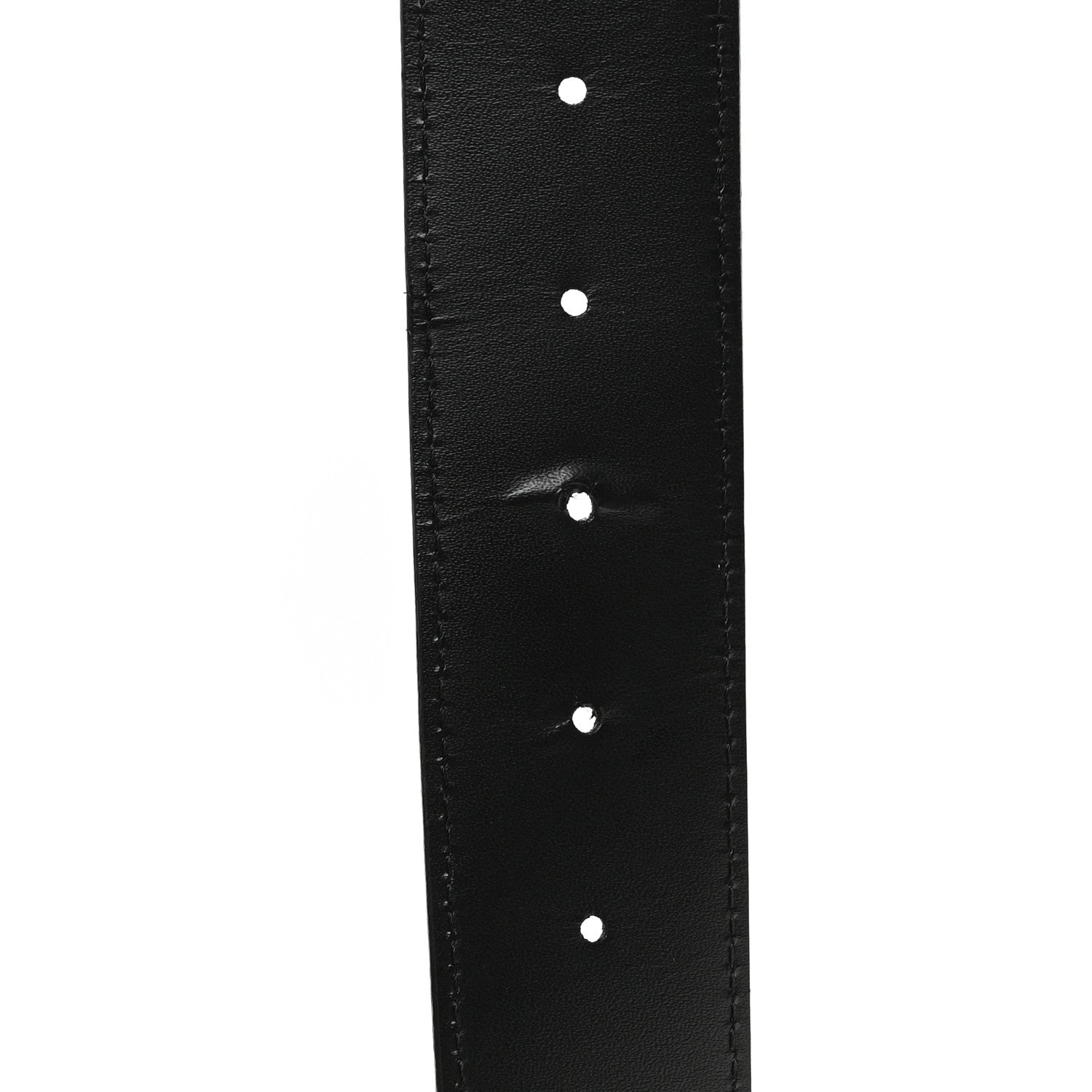 Louis Vuitton Calfskin Monogram 40mm LV Initiales Reversible Belt 105 42 Black 5 of 8