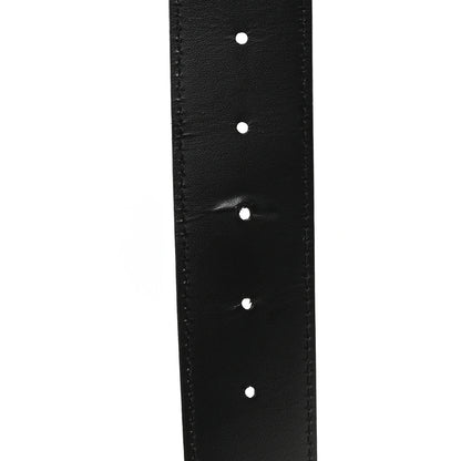 Louis Vuitton Calfskin Monogram 40mm LV Initiales Reversible Belt 105 42 Black 5 of 8