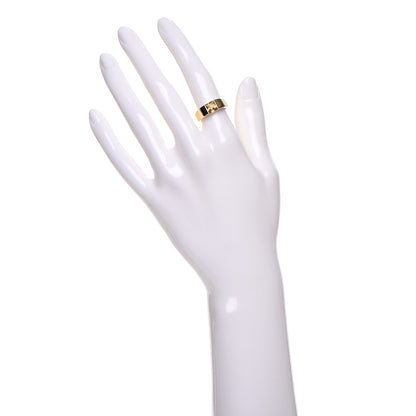 Cartier 18K Yellow Gold Citrine Tank Ring 50 5.25 2 of 6