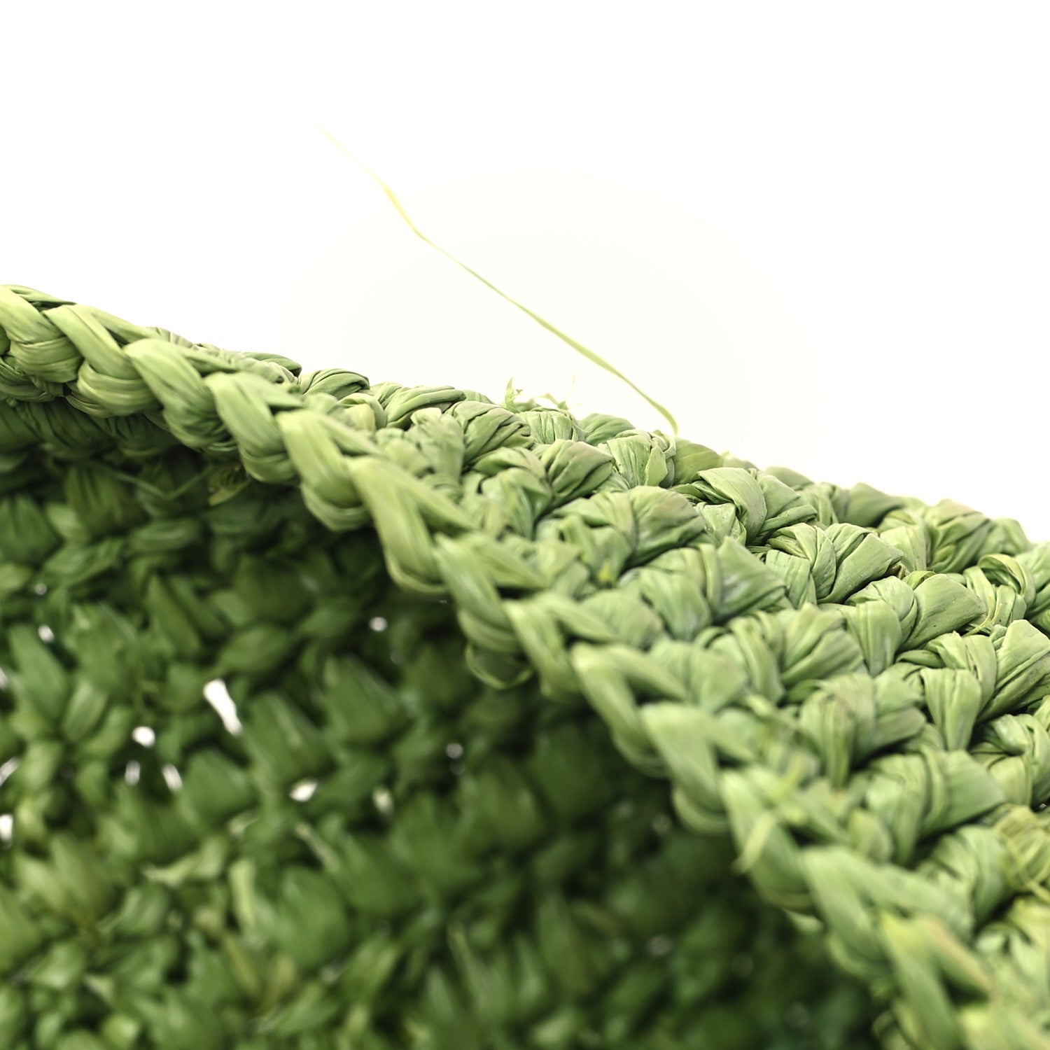 Loewe Raffia Paulas Ibiza Fold Shopper Tote Green 10 of 10