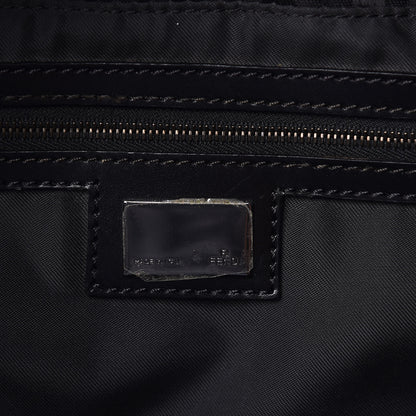 Fendi Zucchino Small Shoulder Bag Black 6 of 10