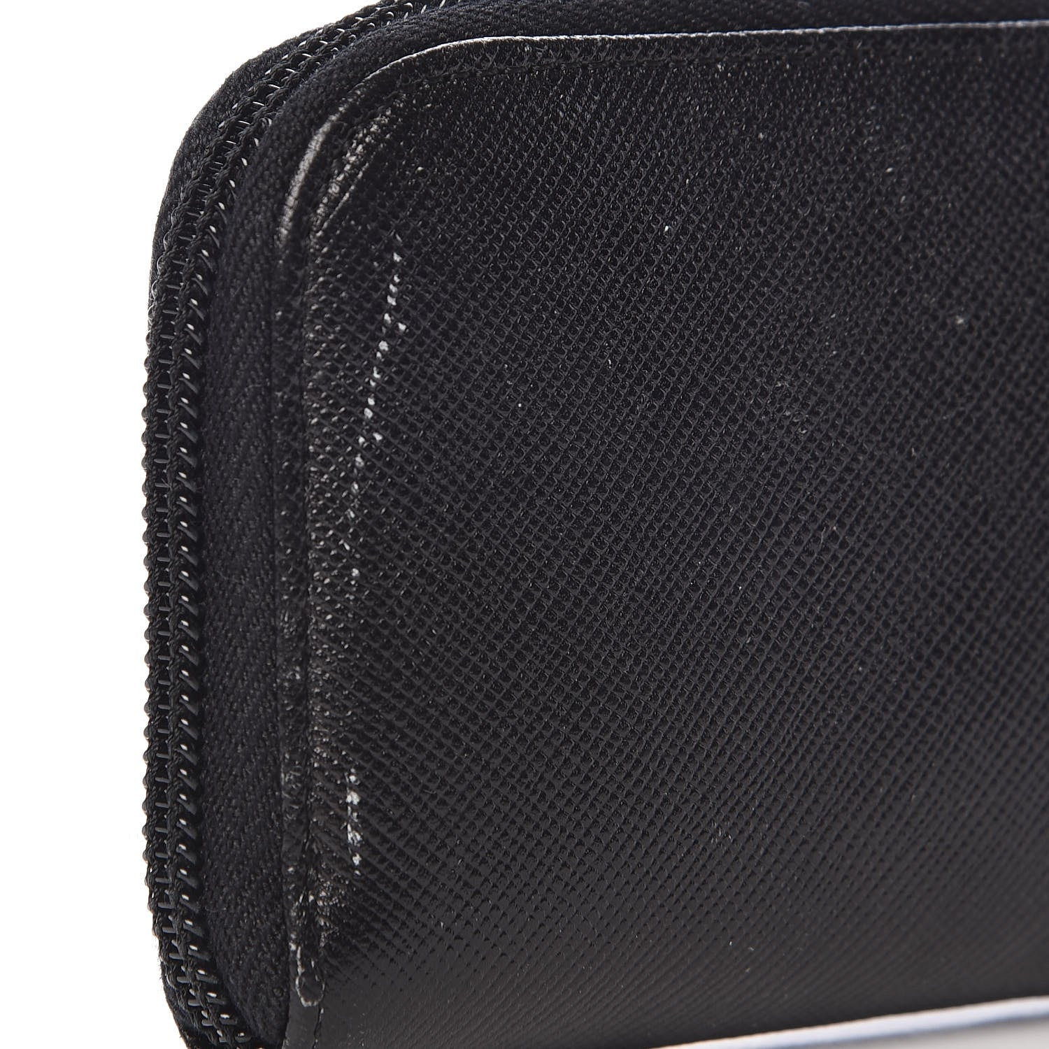 Prada Saffiano Coin Purse Black 8 of 9