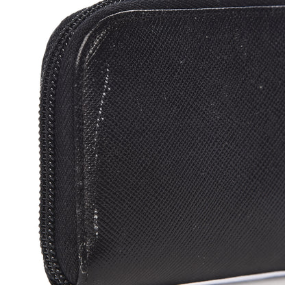 Prada Saffiano Coin Purse Black 8 of 9