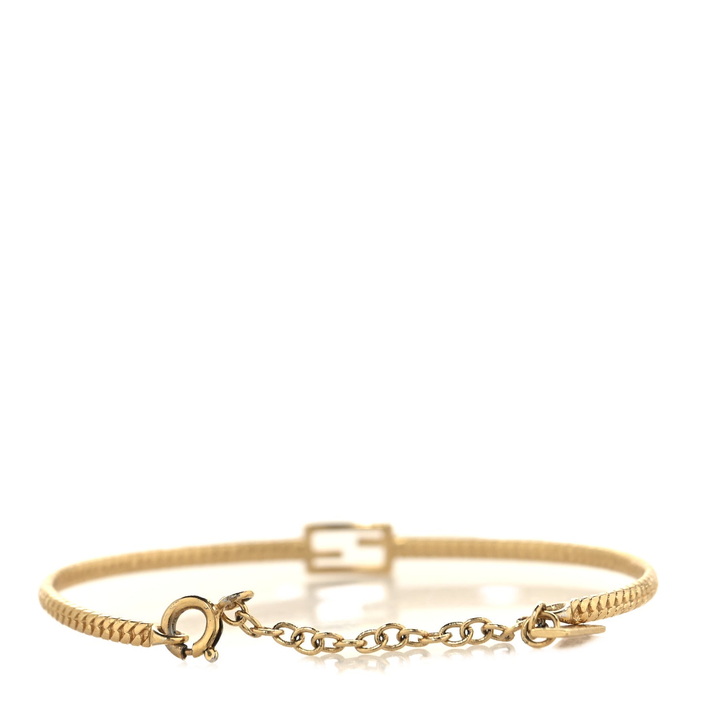 Metal Baguette Bracelet S Gold