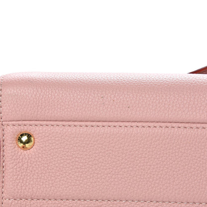 Louis Vuitton Grained Calfskin Monogram Double V Rose Poudre 9 of 10