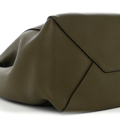 Celine Soft Grained Calfskin Small Belt Cabas Phantom Khaki 9 of 10