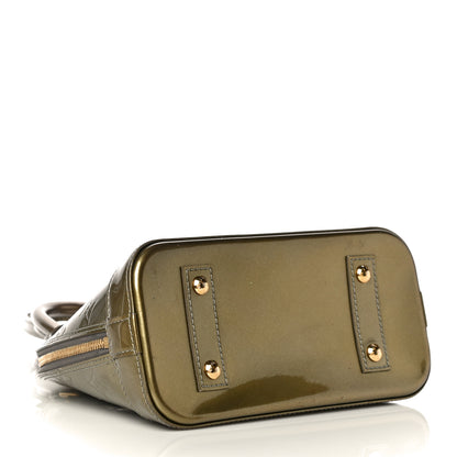 Louis Vuitton Vernis Alma BB Givre 4 of 12