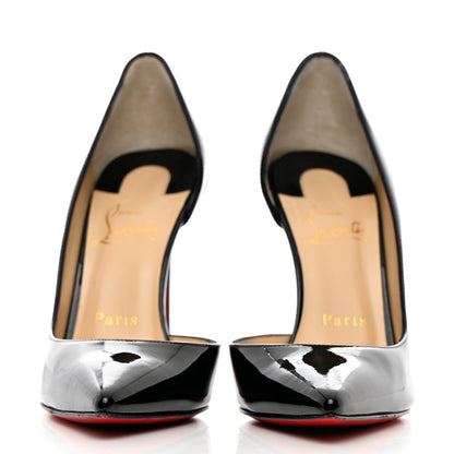 Christian Louboutin Patent Iriza 100 Pumps 37 Black 2 of 11