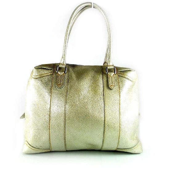 Leather B Mix Tote
