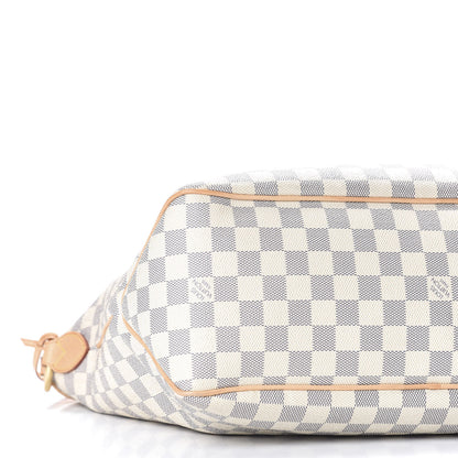 Louis Vuitton Damier Azur Delightful MM Rose Ballerine 8 of 10