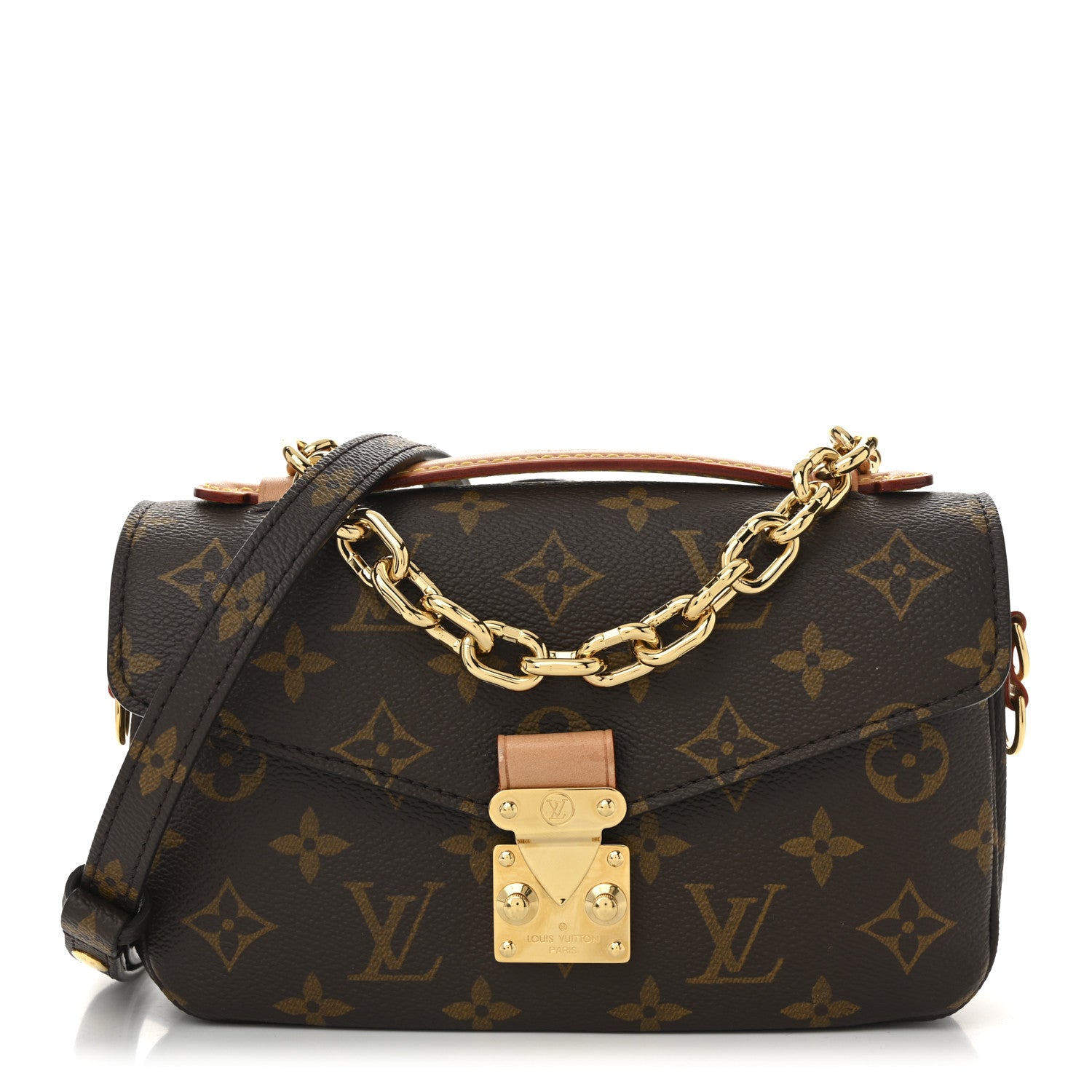 Louis Vuitton Monogram Pochette Metis East West 1 of 10
