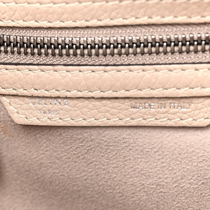 Celine Drummed Calfskin Micro Luggage Dune 7 of 14