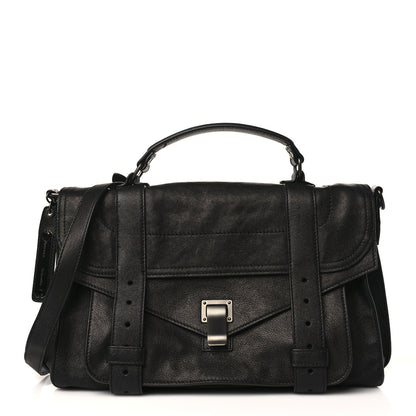 Proenza Schouler Lambskin Medium PS1 Satchel Black 1 of 9