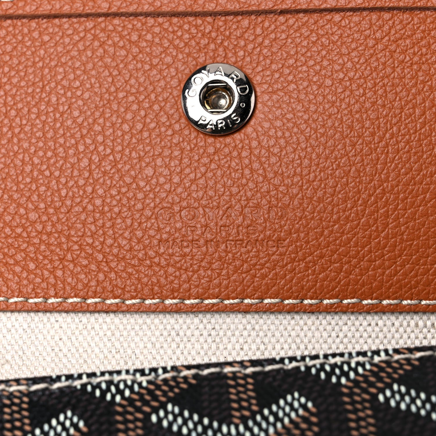 Goyard Goyardine Saint Louis PM Black Gold 6 of 8