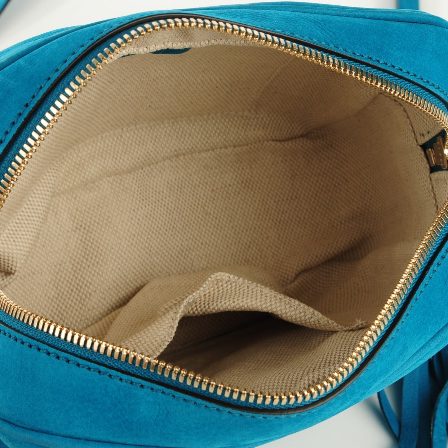 Vitello Range Small Soho Disco Bag Deep Cobalt