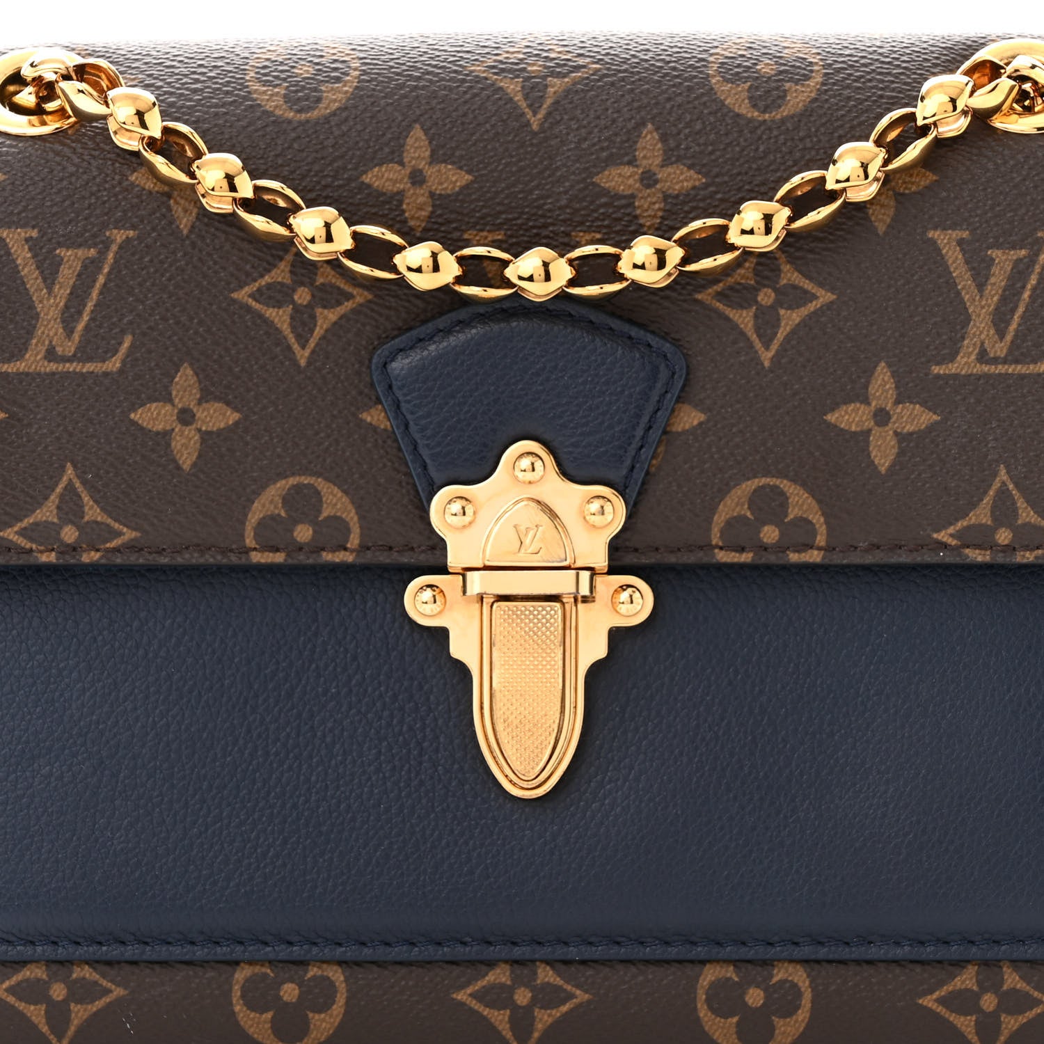 Louis Vuitton Monogram Victoire Blue Marine 7 of 11