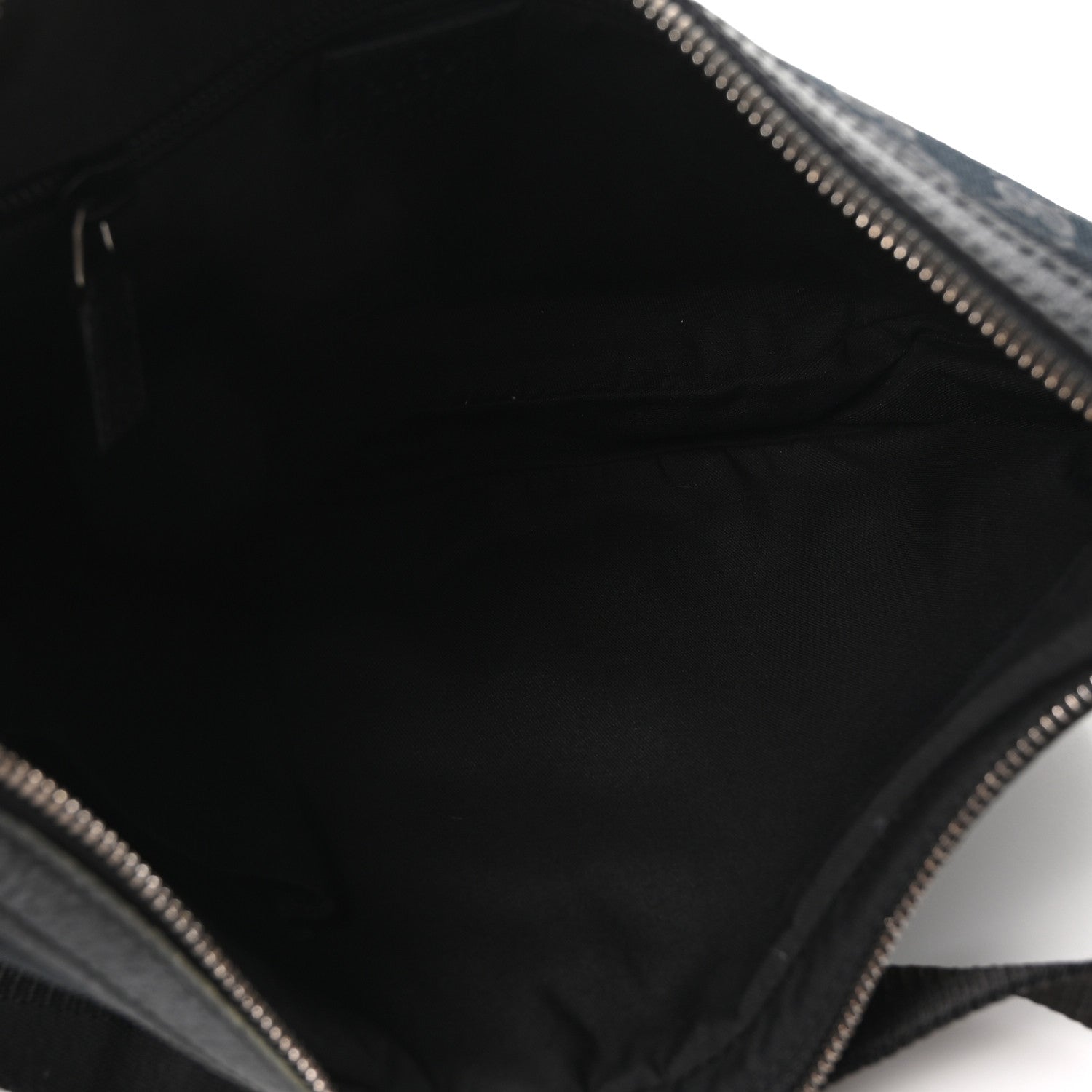 Gucci Monogram Medium Half Moon Hobo Black 5 of 10