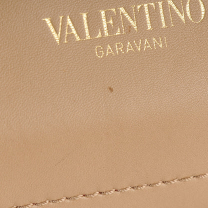 Valentino Garavani Nappa Medium Rockstud Soft Tote Nude 13 of 14